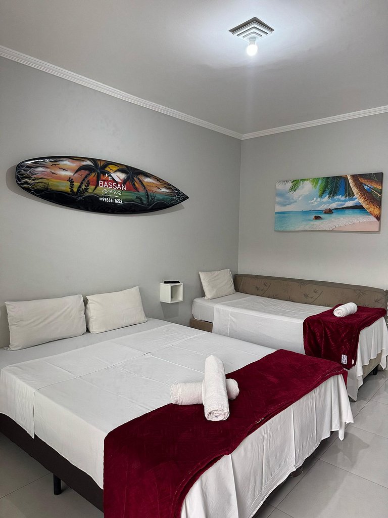 hotel frente ao mar enseada - delphin 211