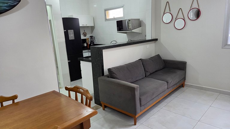 Flat 01 quadra praia pitangueiras Boulevard 1401